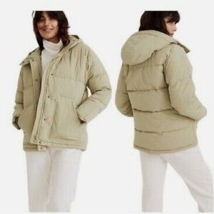 Madewell holland quilted water resistant puffer